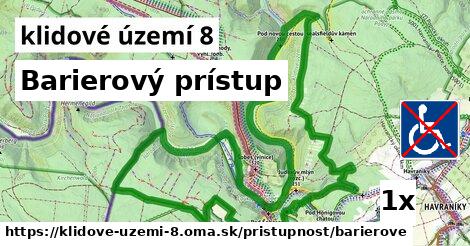 barierový prístup v klidové území 8