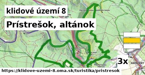 Prístrešok, altánok, klidové území 8