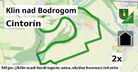 Cintorín, Klin nad Bodrogom