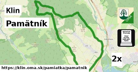 Pamätník, Klin