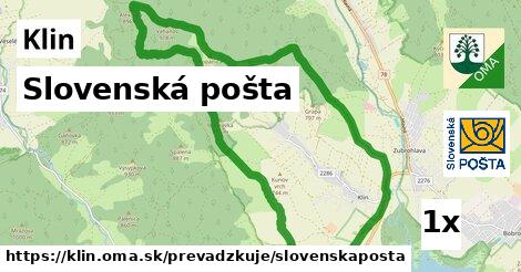 Slovenská pošta, Klin