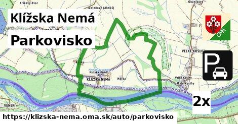 Parkovisko, Klížska Nemá