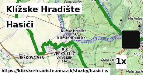 Hasiči, Klížske Hradište