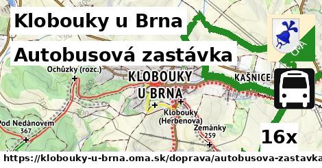 Autobusová zastávka, Klobouky u Brna