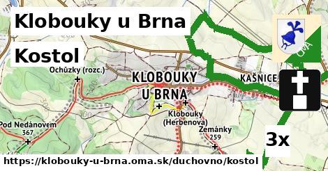 Kostol, Klobouky u Brna