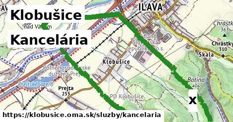 Kancelária, Klobušice