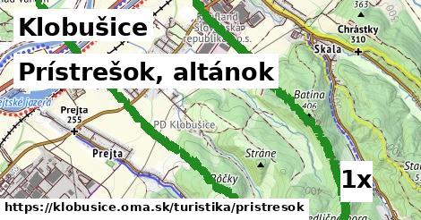 Prístrešok, altánok, Klobušice