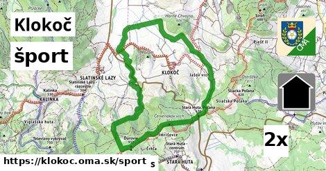 šport v Klokoč