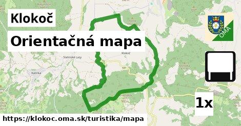 Orientačná mapa, Klokoč