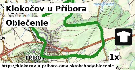 Oblečenie, Klokočov u Příbora