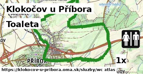 Toaleta, Klokočov u Příbora