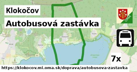 Autobusová zastávka, Klokočov, okres MI