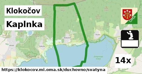 kaplnka v Klokočov, okres MI