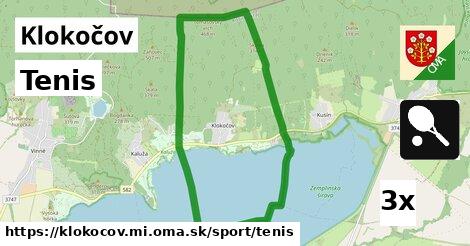 Tenis, Klokočov, okres MI