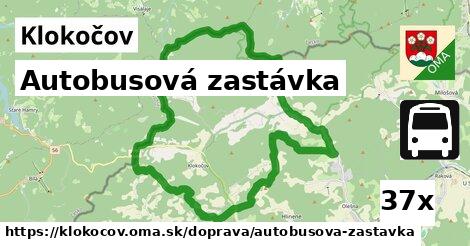 Autobusová zastávka, Klokočov