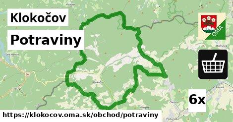 Potraviny, Klokočov