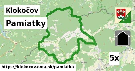 pamiatky v Klokočov