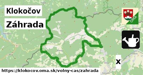 Záhrada, Klokočov