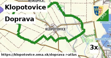 doprava v Klopotovice