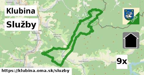 služby v Klubina