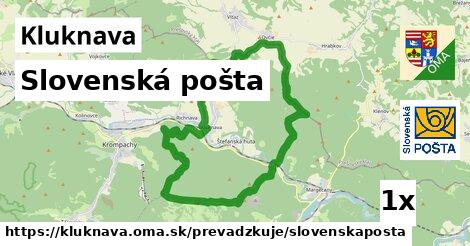 Slovenská pošta, Kluknava