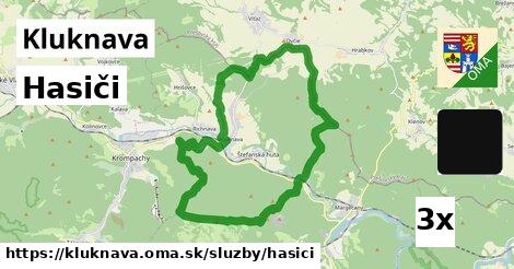 hasiči v Kluknava