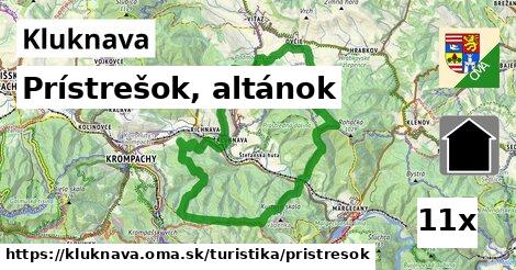 Prístrešok, altánok, Kluknava