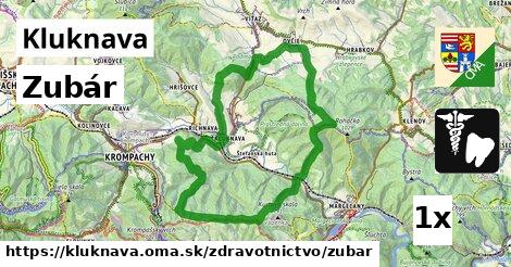 Zubár, Kluknava