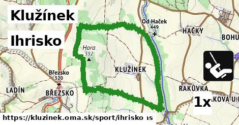 ihrisko v Klužínek