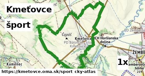 šport v Kmeťovce
