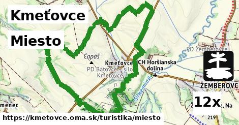 Miesto, Kmeťovce