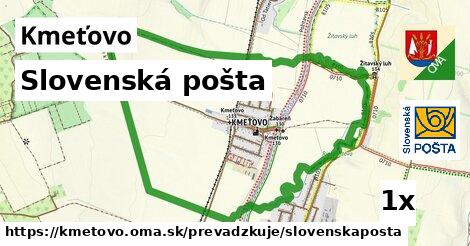 Slovenská pošta, Kmeťovo