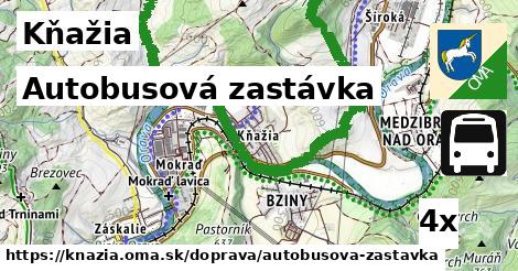 Autobusová zastávka, Kňažia