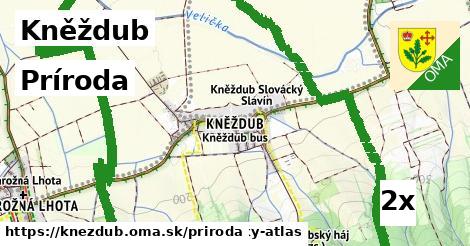príroda v Kněždub