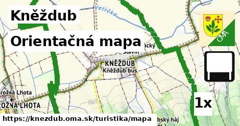 Orientačná mapa, Kněždub