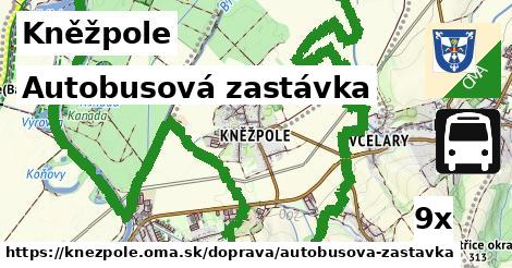 autobusová zastávka v Kněžpole