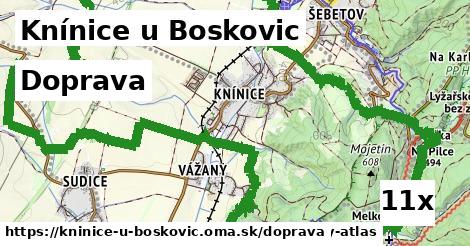 doprava v Knínice u Boskovic