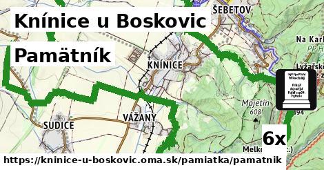 Pamätník, Knínice u Boskovic