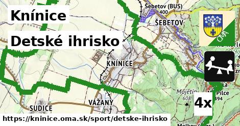 Detské ihrisko, Knínice