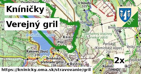 Verejný gril, Kníničky