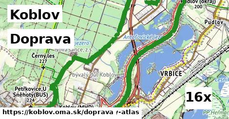 doprava v Koblov