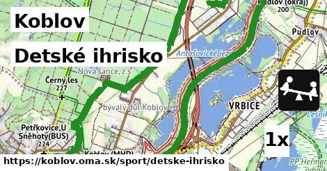 Detské ihrisko, Koblov