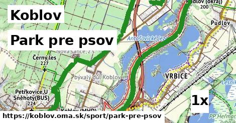 Park pre psov, Koblov