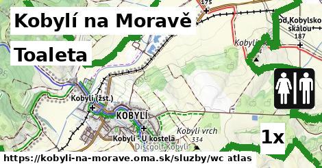 toaleta v Kobylí na Moravě