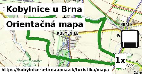 Orientačná mapa, Kobylnice u Brna