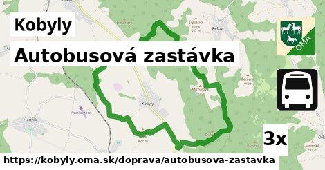 Autobusová zastávka, Kobyly