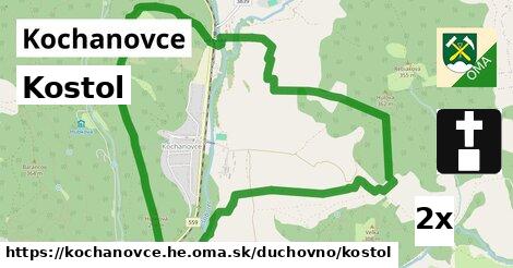 Kostol, Kochanovce, okres HE