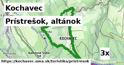 Prístrešok, altánok, Kochavec