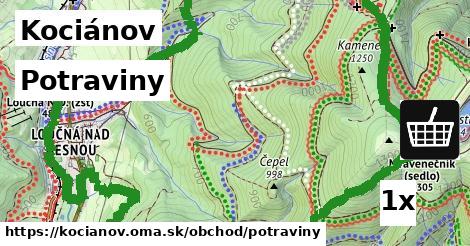 potraviny v Kociánov