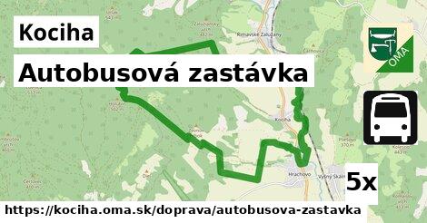 Autobusová zastávka, Kociha